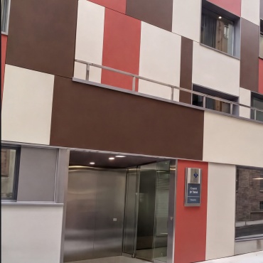 fachada ventilada fundermax